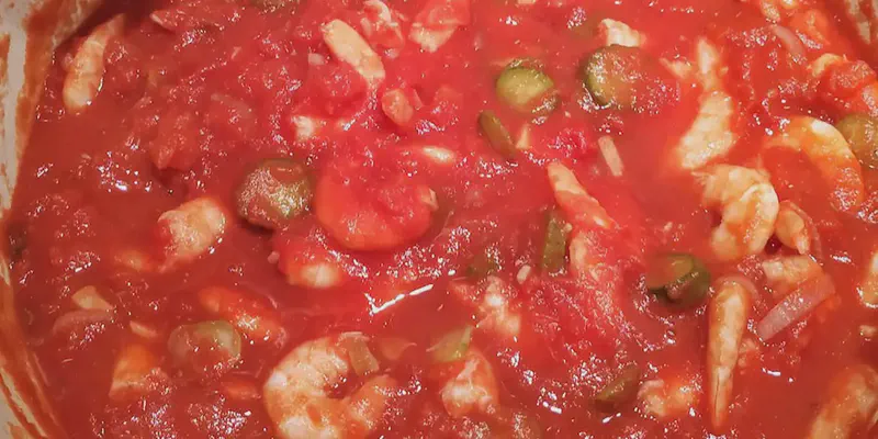 Crevettes à la russe, sauce aigre douce 🦐
