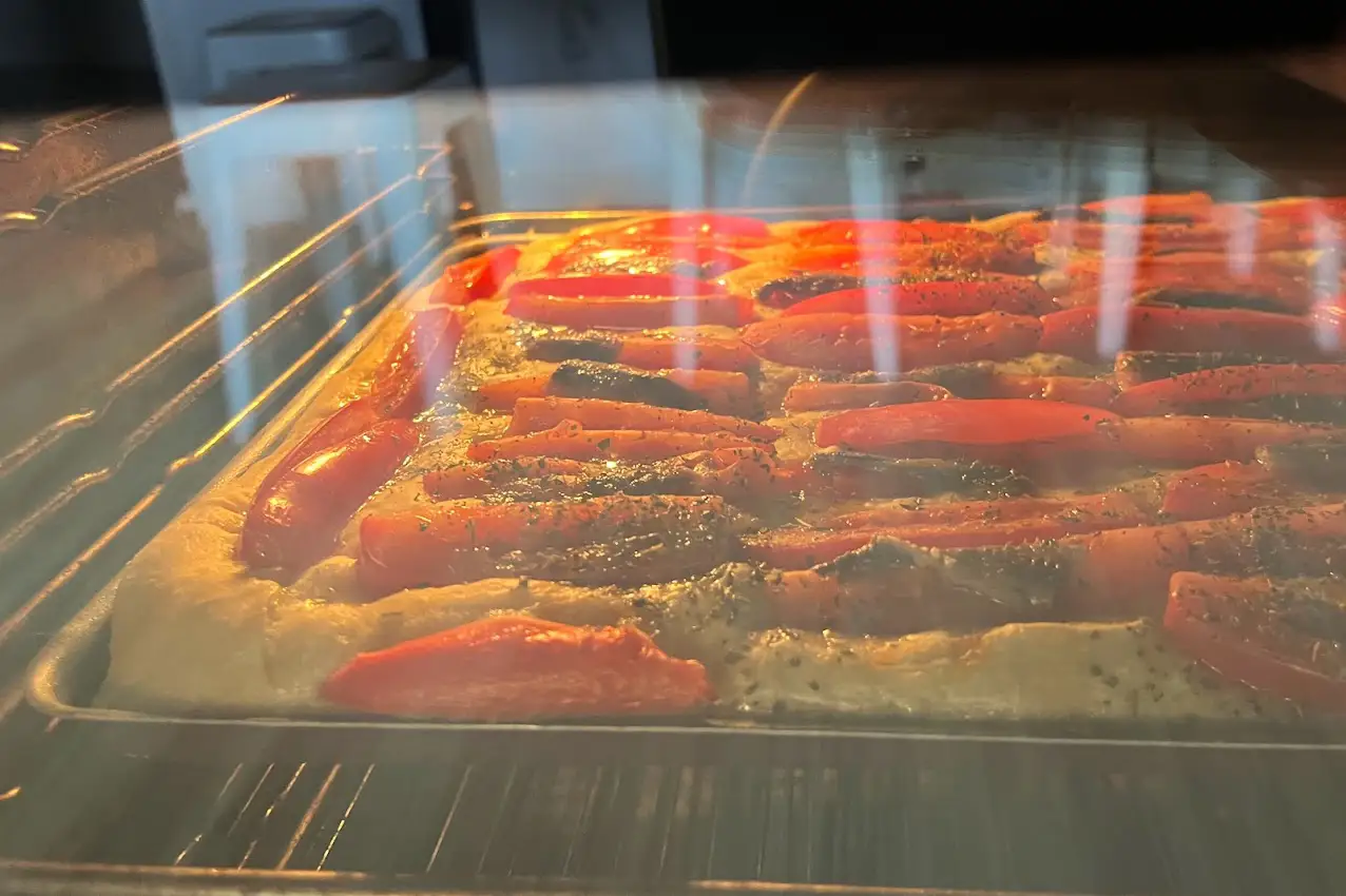 Focaccia tomates et anchois simplissime