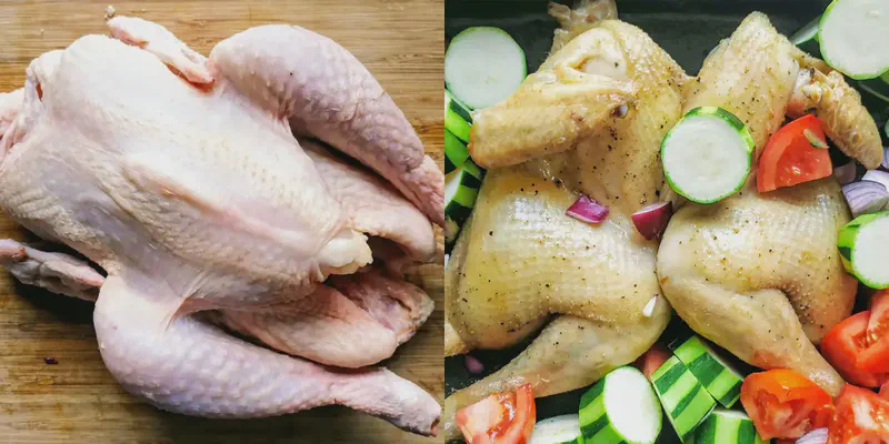 Poulet en crapaudine façon Charline đ