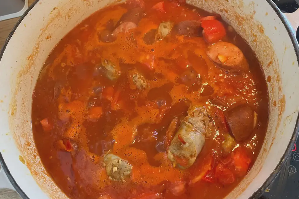 Rougail saucisse
